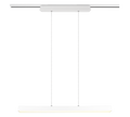 DUOLINE | Pendant | White mat | Metal