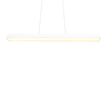 DUOLINE | Pendant | White mat | Metal