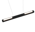 DUOLINE | Pendant | Black mat | Metal