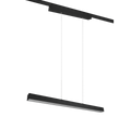 DUOLINE | Pendant | Black mat | Metal