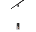 DUOLINE | Pendant | Black mat | Glass