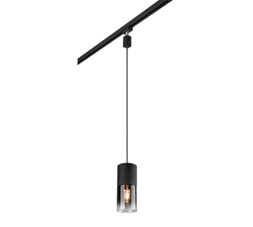 DUOLINE | Pendant | Black mat | Glass