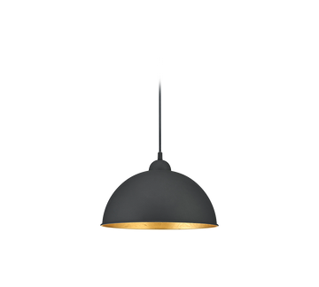 DUOLINE | Pendant | Black | Metal