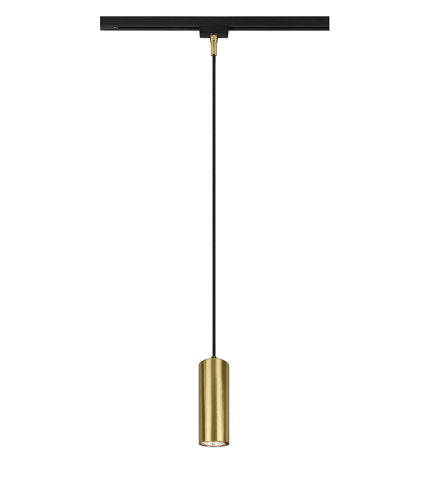 DUOLINE | Pendant | Brass mat | Metal