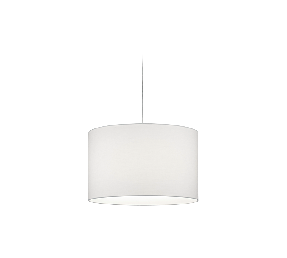 DUOLINE | Pendant | White | Fabric