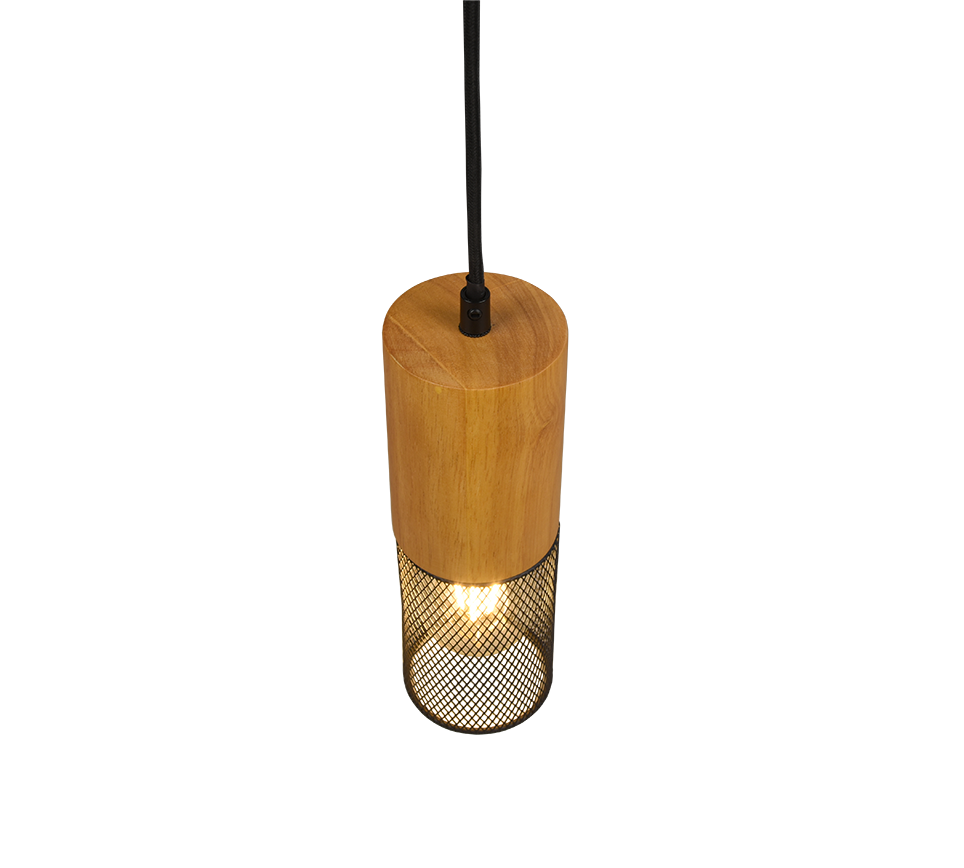 DUOLINE | Pendant | Black mat | Metal