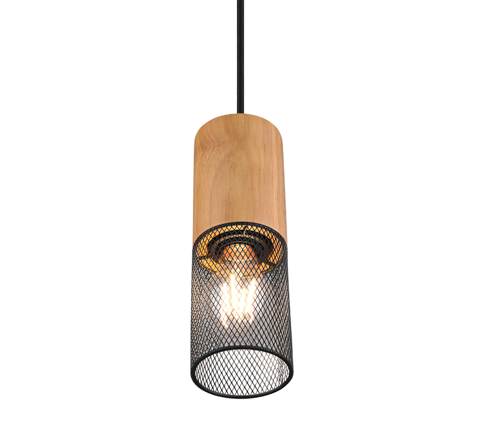 DUOLINE | Pendant | Black mat | Metal