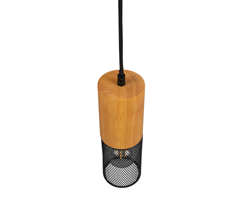 DUOLINE | Pendant | Black mat | Metal
