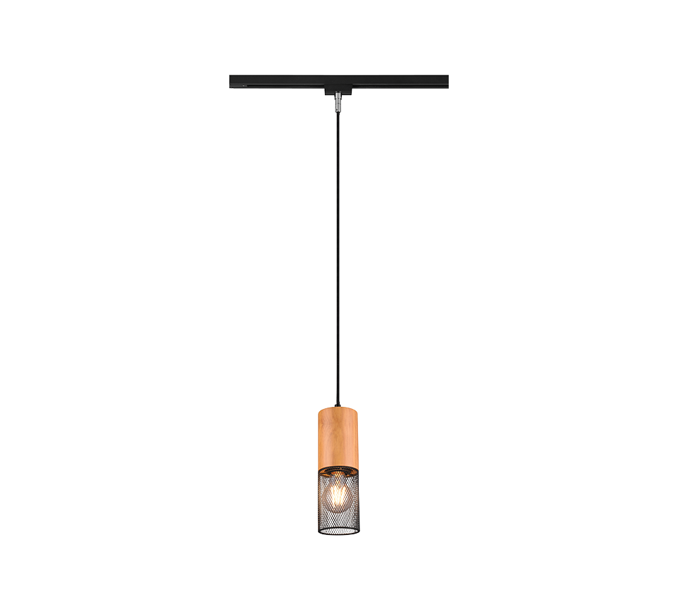 DUOLINE | Pendant | Black mat | Metal