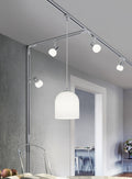 DUOLINE | Pendant | White | Glass