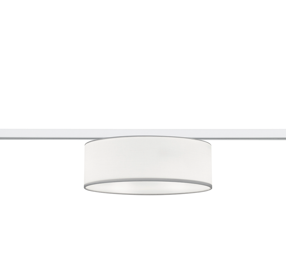 DUOLINE | Ceiling lamp | White | Fabric