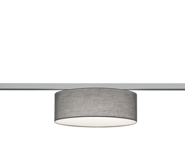 DUOLINE | Ceiling lamp | Grey | Fabric
