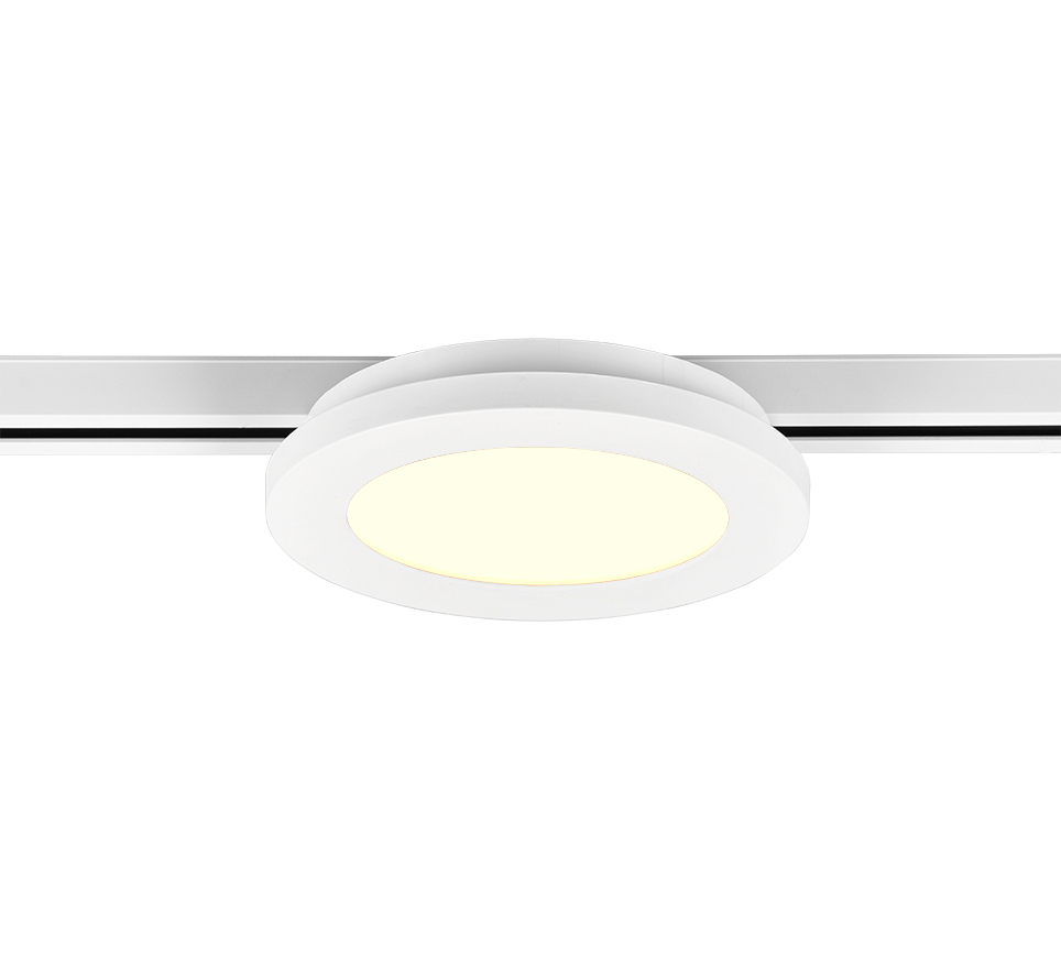 DUOLINE | Ceiling lamp | White mat | Plastic