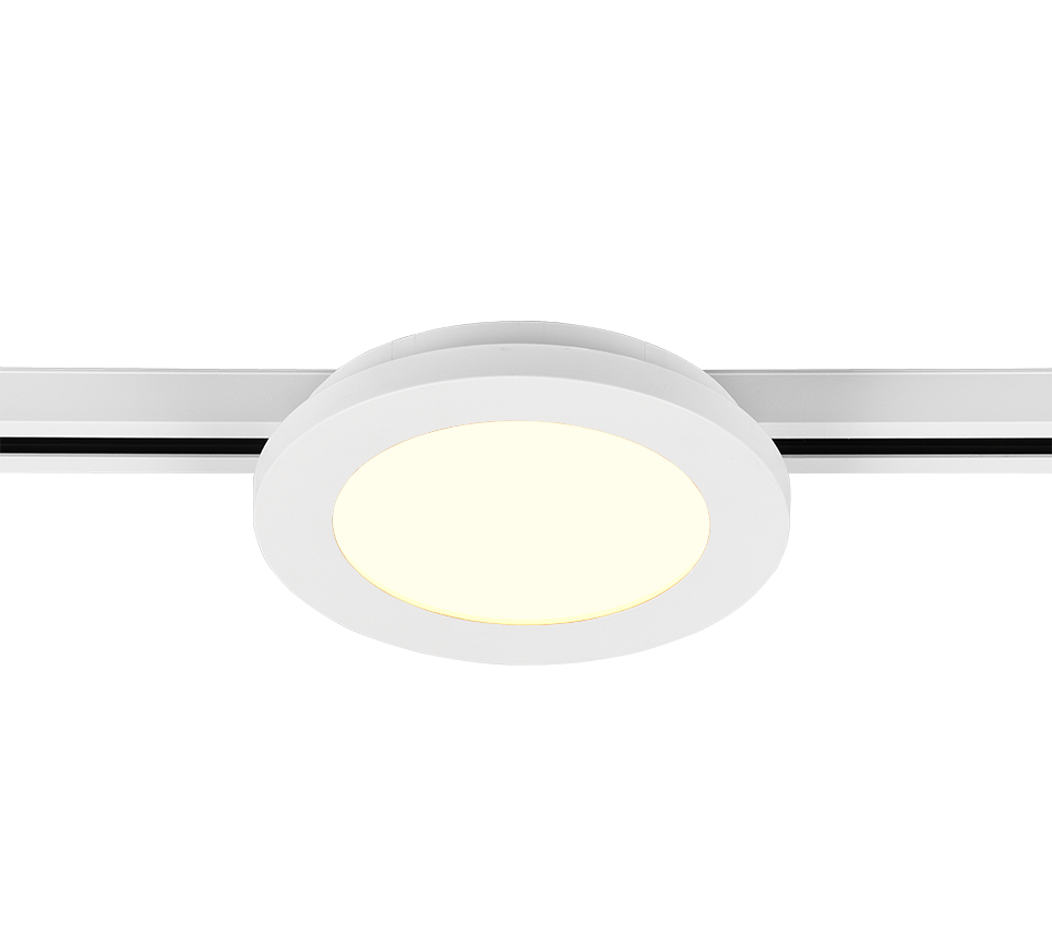 DUOLINE | Ceiling lamp | White mat | Plastic