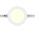 DUOLINE | Ceiling lamp | White mat | Plastic