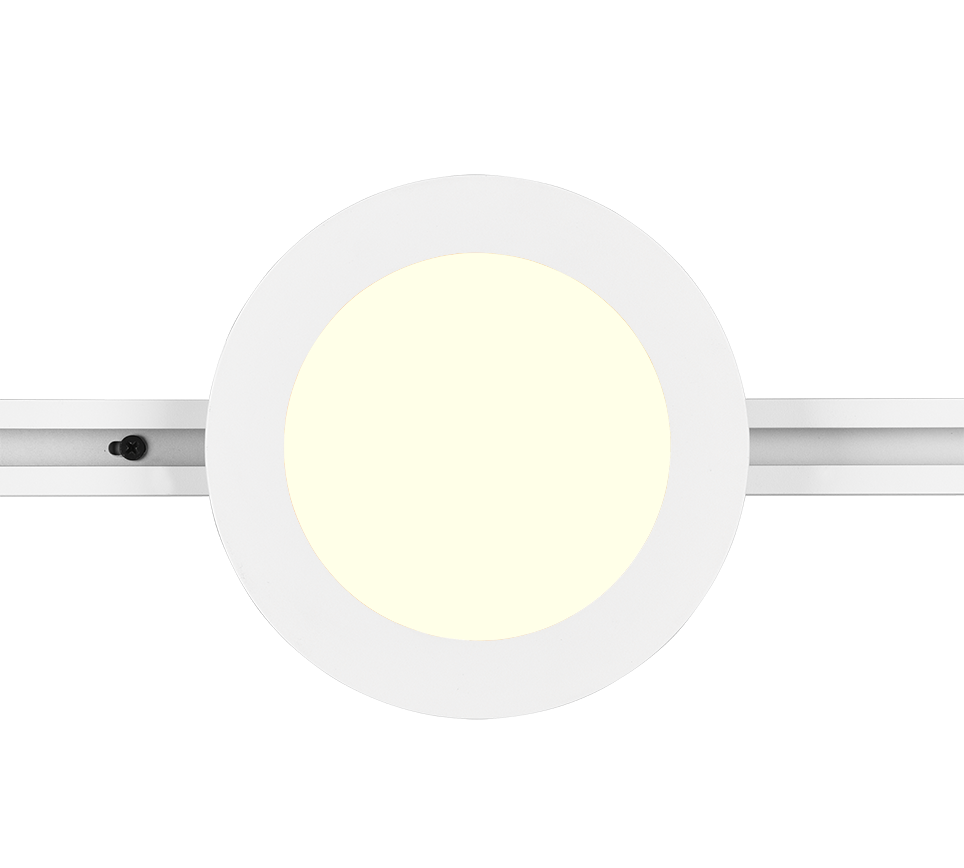 DUOLINE | Ceiling lamp | White mat | Plastic