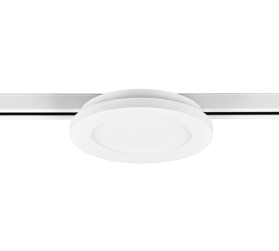 DUOLINE | Ceiling lamp | White mat | Plastic