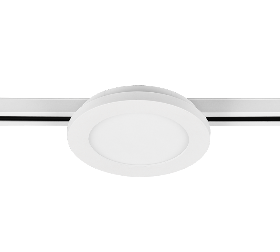 DUOLINE | Ceiling lamp | White mat | Plastic