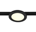 DUOLINE | Ceiling lamp | Black mat | Plastic