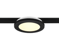 DUOLINE | Ceiling lamp | Black mat | Plastic