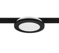 DUOLINE | Ceiling lamp | Black mat | Plastic