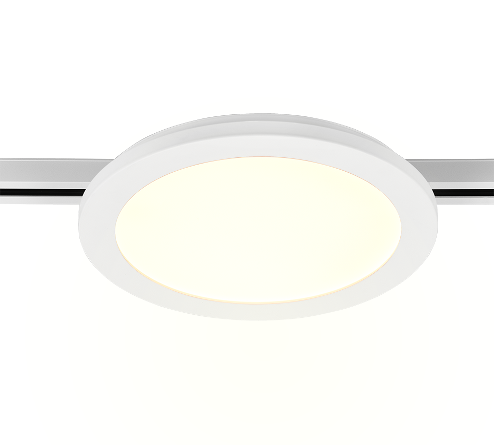 DUOLINE | Ceiling lamp | White mat | Plastic