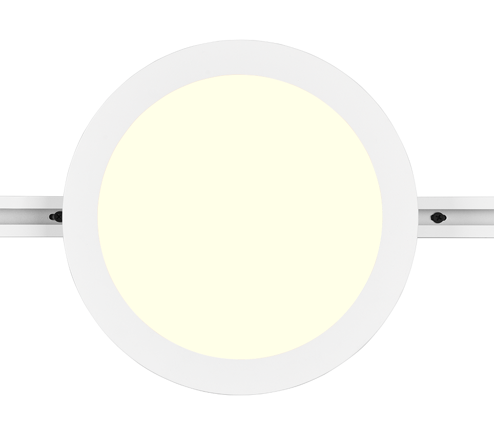 DUOLINE | Ceiling lamp | White mat | Plastic