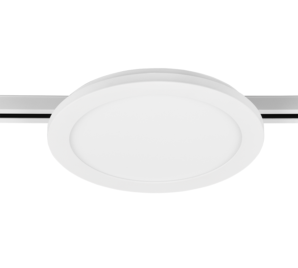 DUOLINE | Ceiling lamp | White mat | Plastic