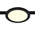 DUOLINE | Ceiling lamp | Black mat | Plastic
