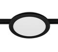 DUOLINE | Ceiling lamp | Black mat | Plastic