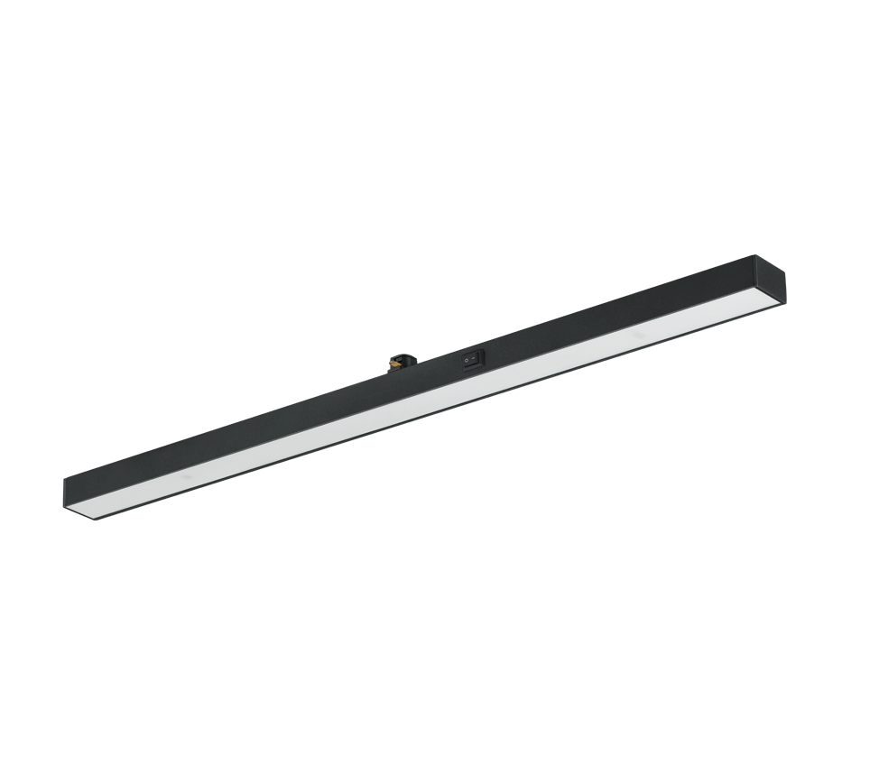 DUOLINE | Clamping lamp | Black mat | Plastic