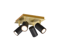 MARLEY | Spot | Schwarz-Gold | Metal