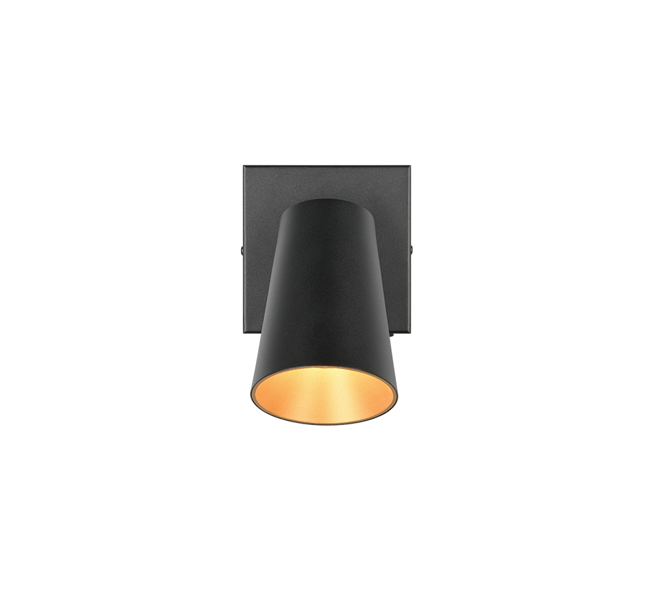 SHARP | Spot | Black mat | Metal