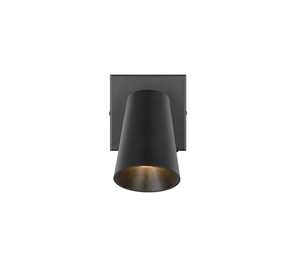 SHARP | Spot | Black mat | Metal