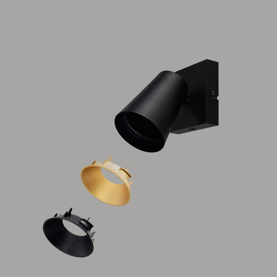 SHARP | Spot | Black mat | Metal