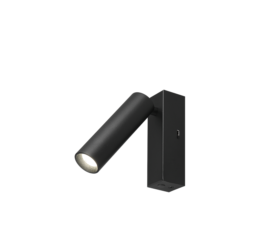 AMBALA | Spot | Black mat | Metal