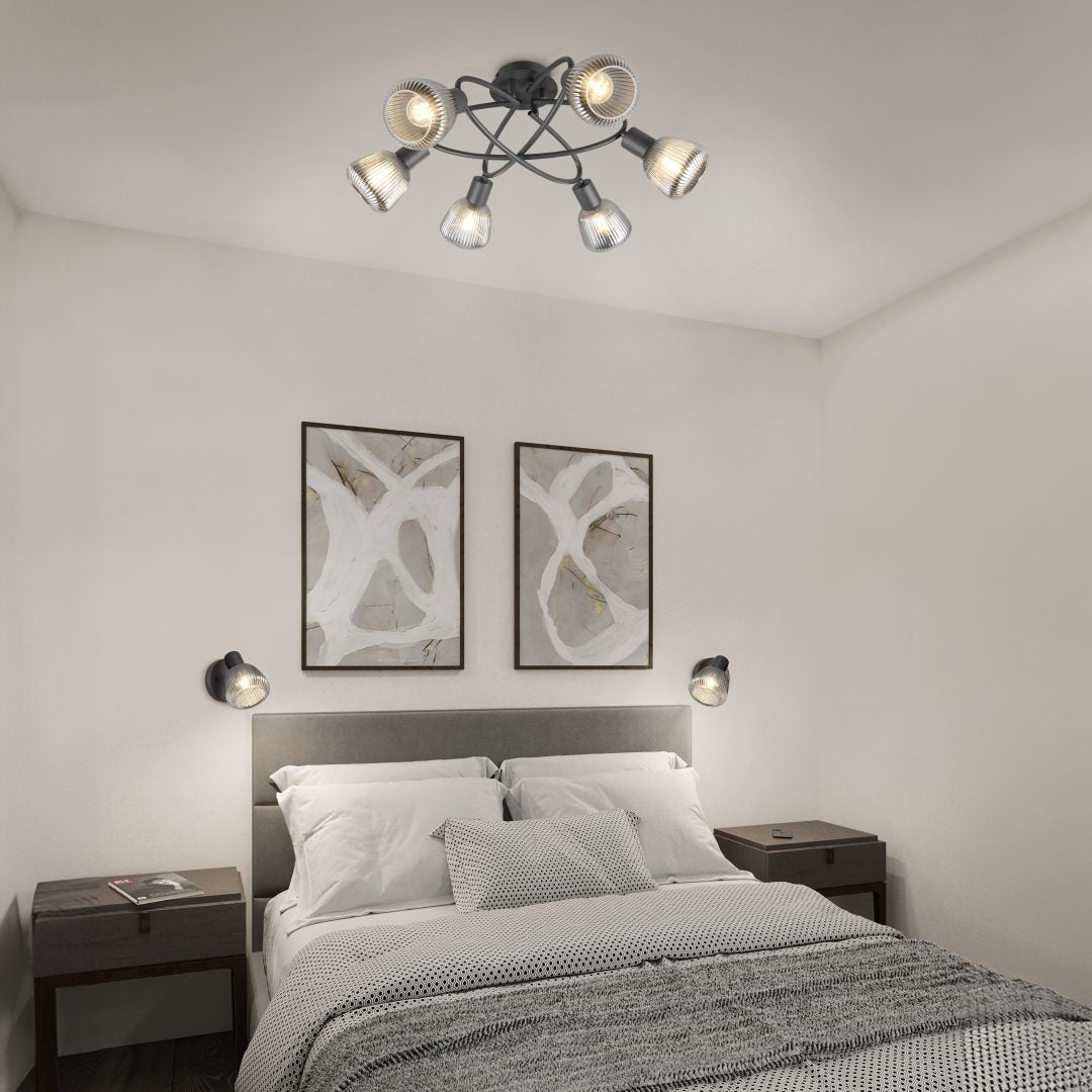 TARIFA | Spot | Black mat | Metal