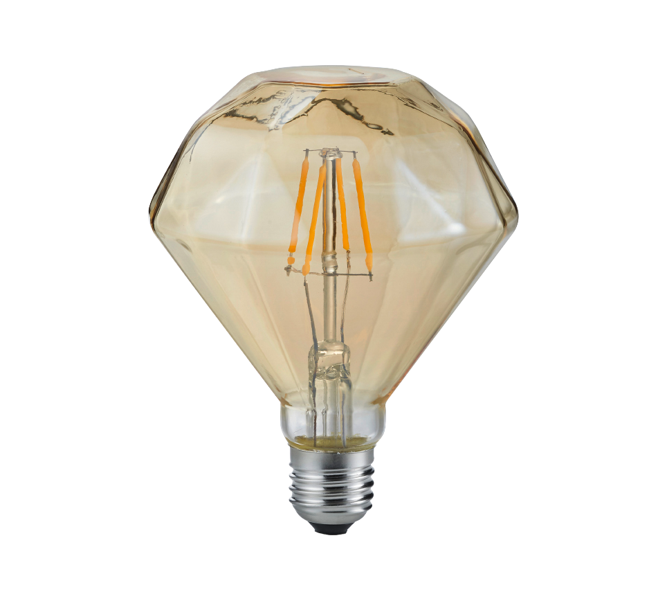 DIAMANT | Light source | Amber | Metal