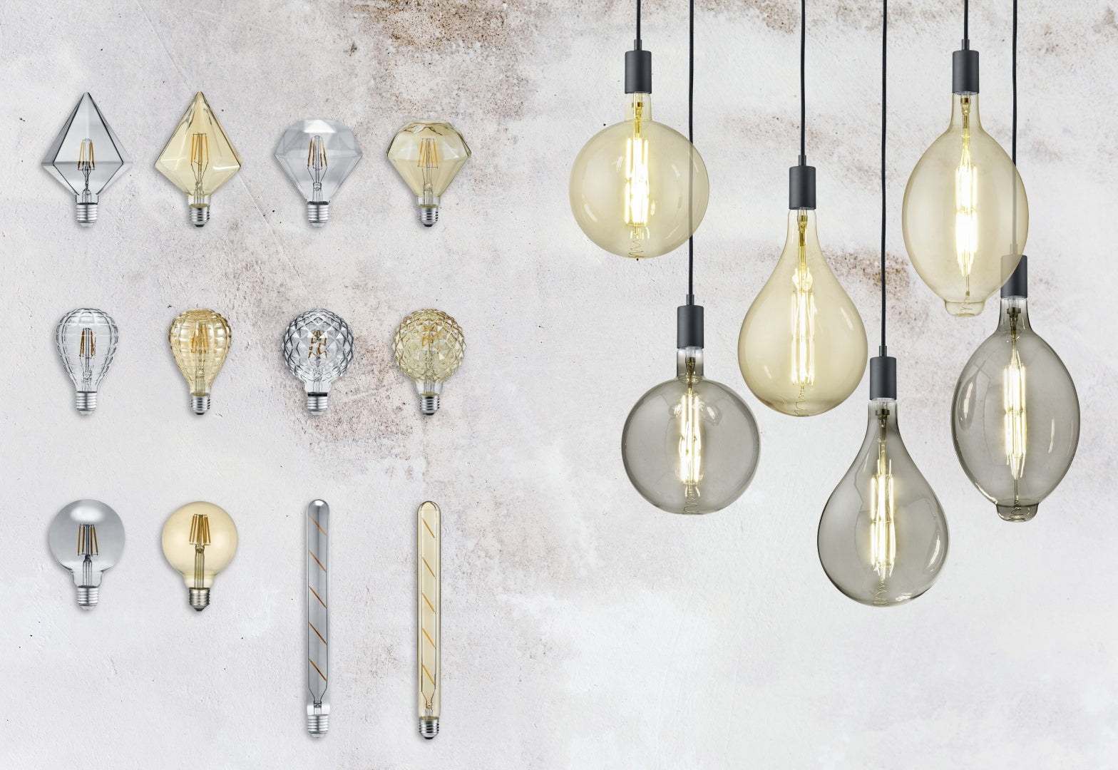 GLOBE | Light source | Amber | Metal