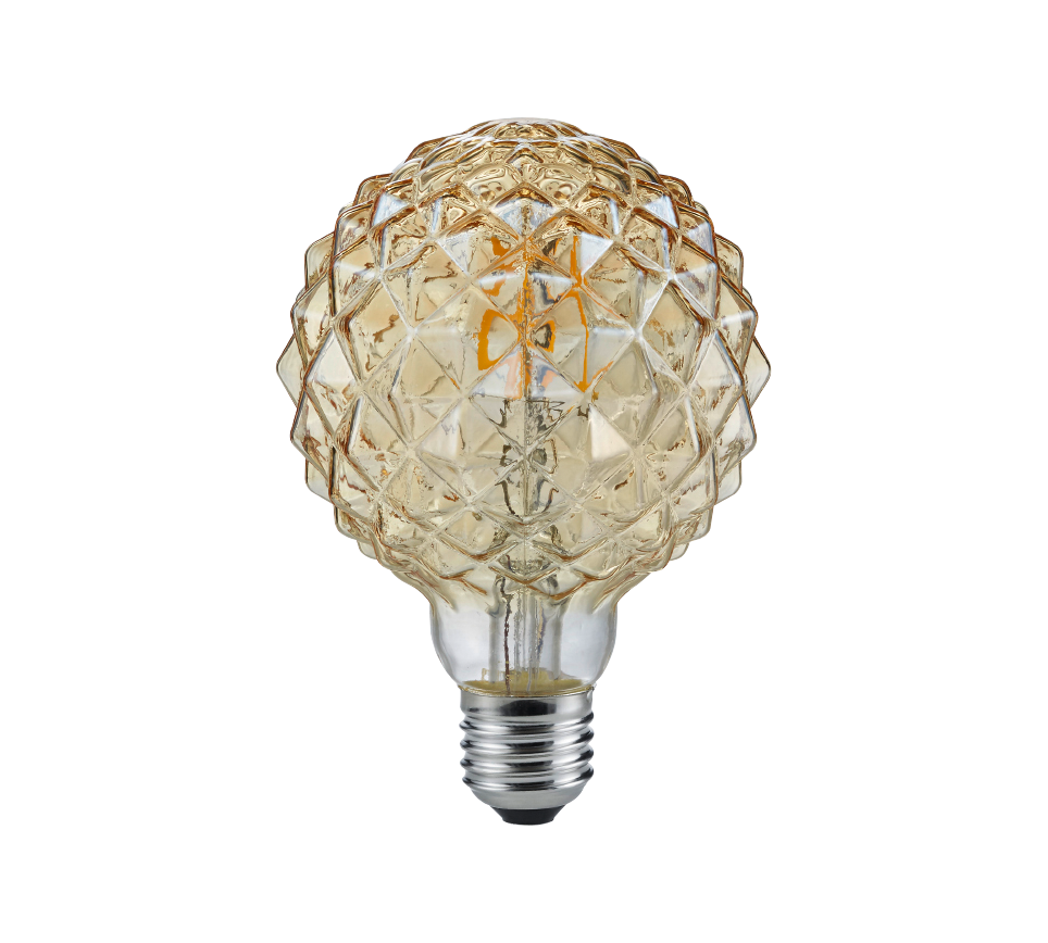 GLOBE | Light source | Amber | Metal