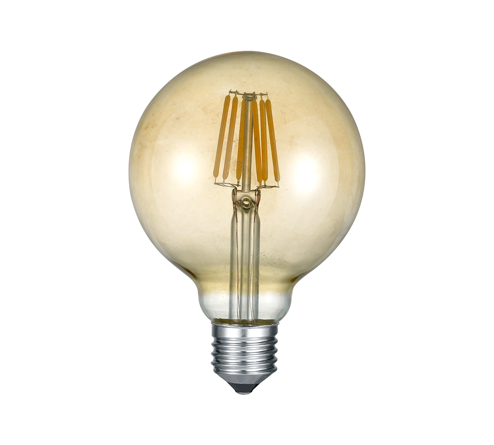 GLOBE | Light source | Amber | Metal