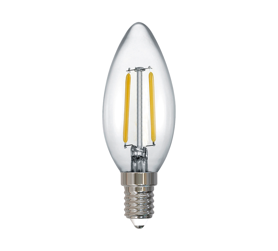 KERZE | Light source | Transparent clear | Glass