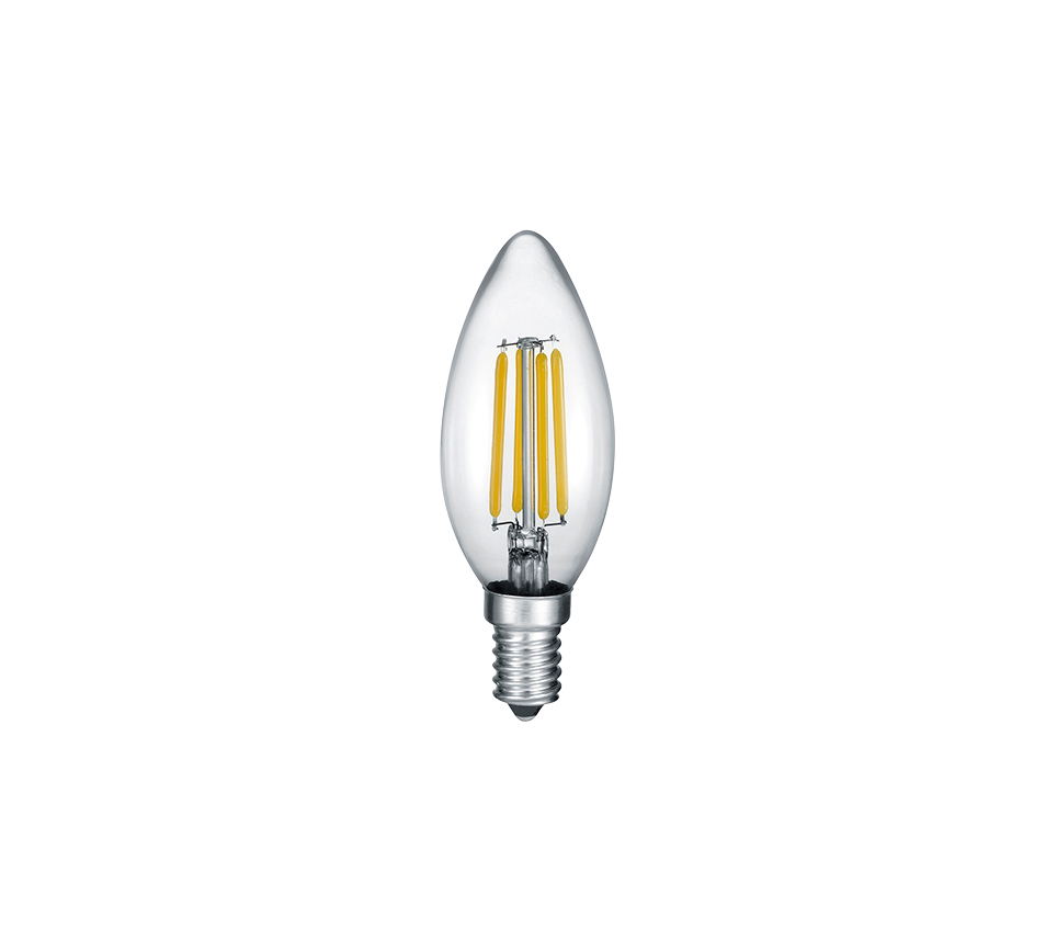KERZE | Light source | Transparent clear | Metal