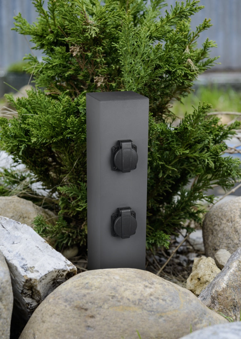 GARDEN SOCKET | Garden socket | Anthracite | Diecast aluminium