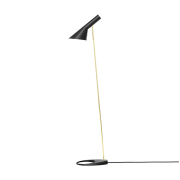 Louis Poulsen AJ stojací lampa Brass/Black