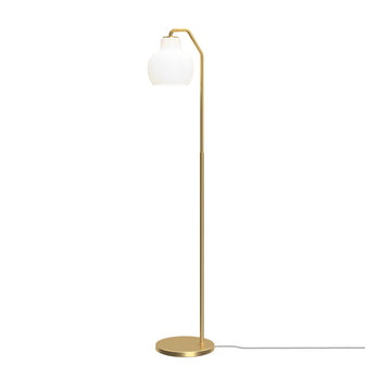 Louis Poulsen VL Ring Crown stojací lampa Brass/Opal Glass