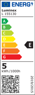 Energielabel Luminex L 155130