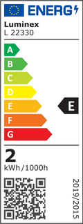 Energetický štítek Luminex L 22330