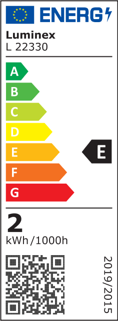 Energetický štítek Luminex L 22330