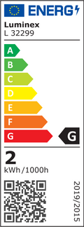 Luminex L 32299 energy label
